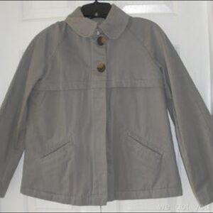 Old Navy Womens Gray Baby Doll Cotton Jacket XS